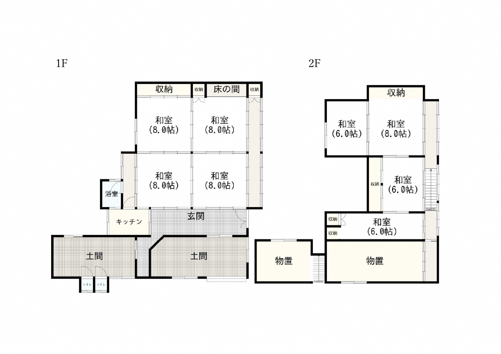 Floor plan for Wood house in Ine, Kyoto