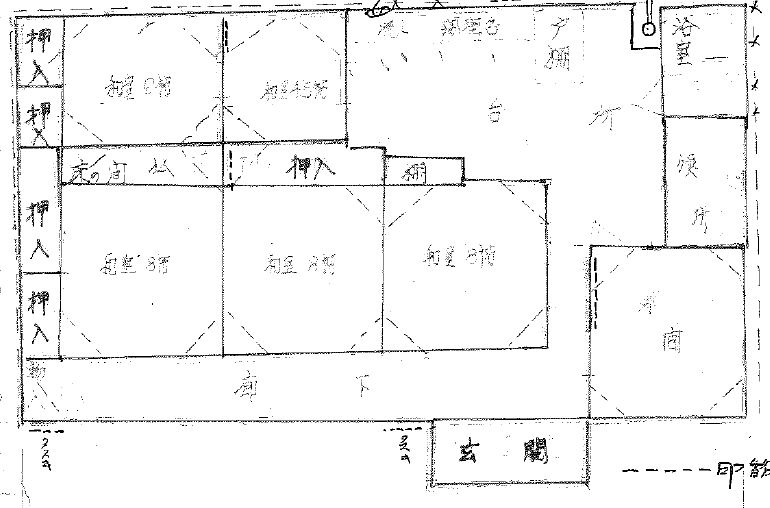 Floor plan for Empty home in Japan