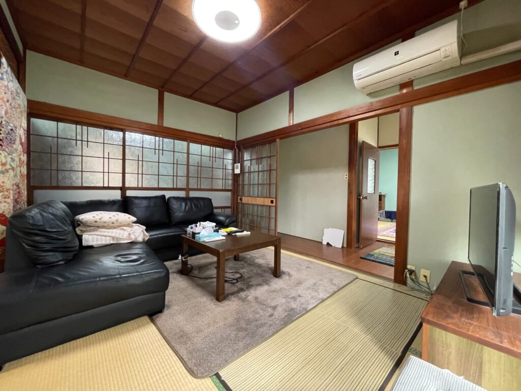 1970s wood house in Omiya, Kyotango, farmland, approval needed