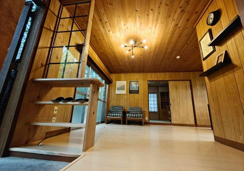 Wood house in Gunma