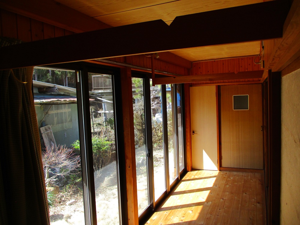 Wood house in Gunma