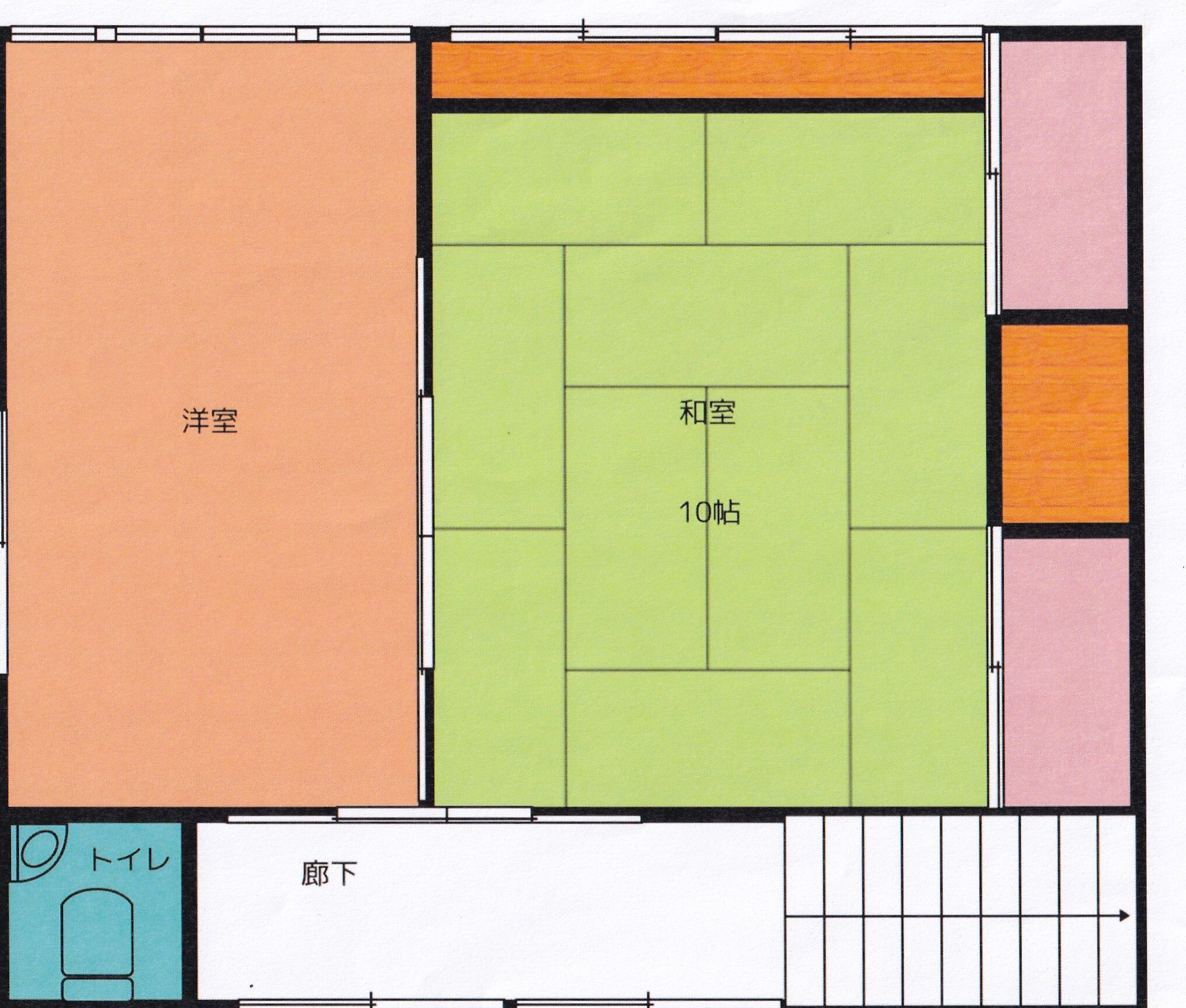 Floor plan for Wood house in Iwate