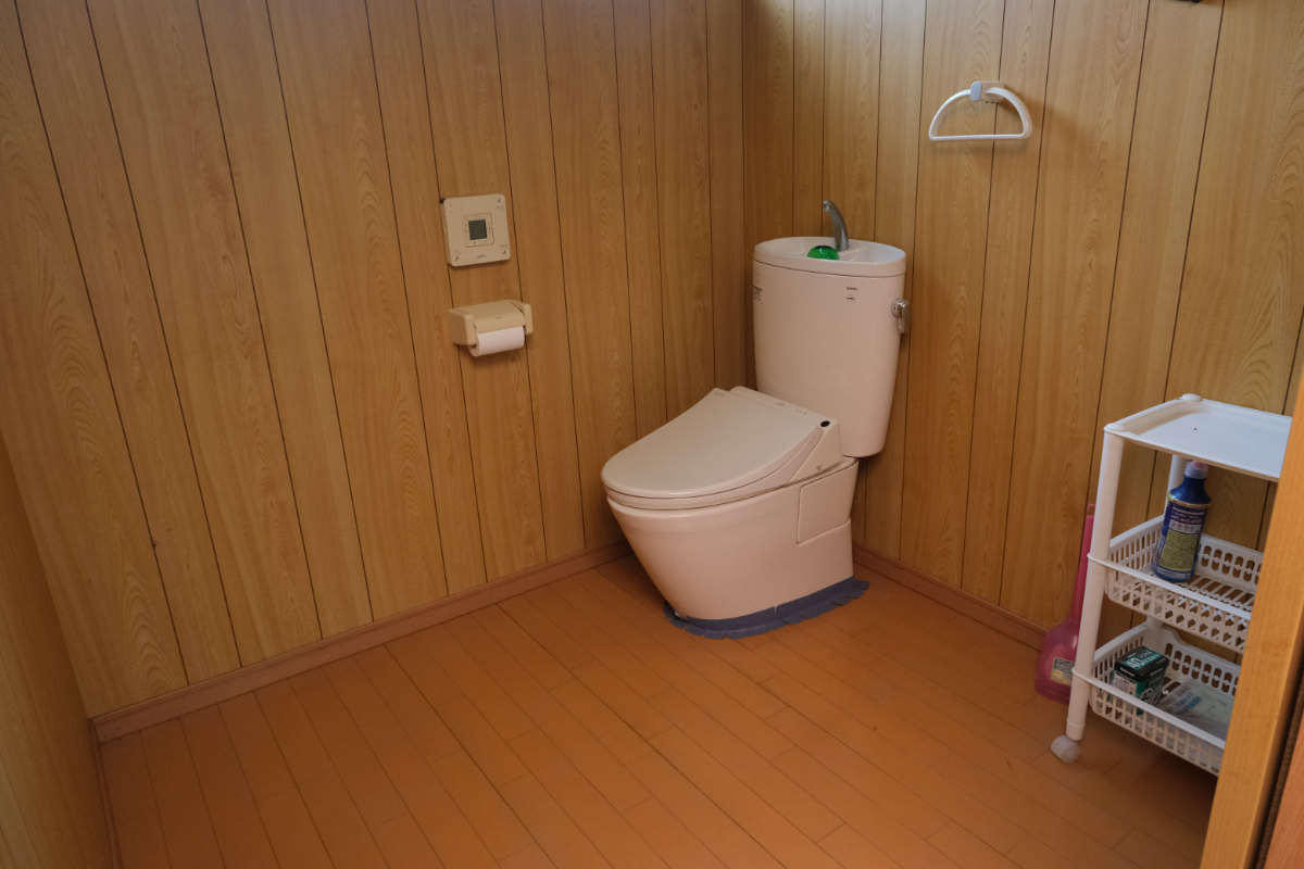 Wood house on a large plot in Yamagata