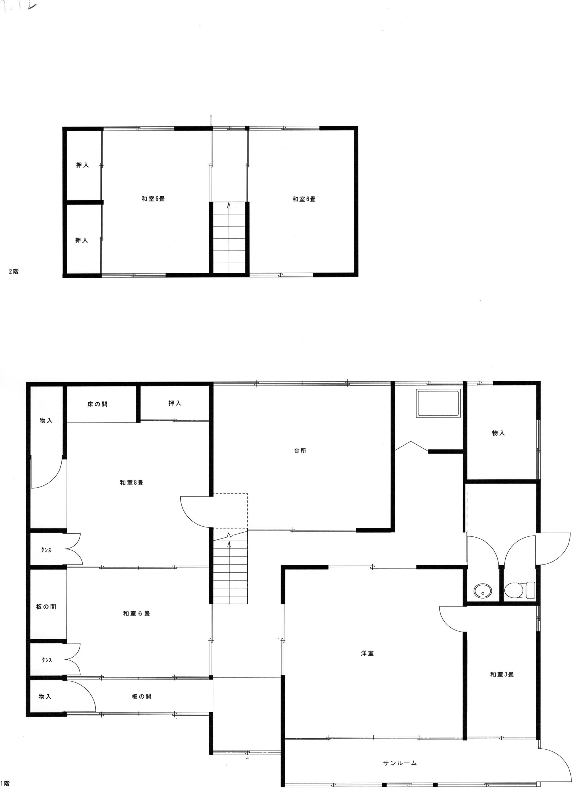 2010s wood house with outbuildings in Aomori