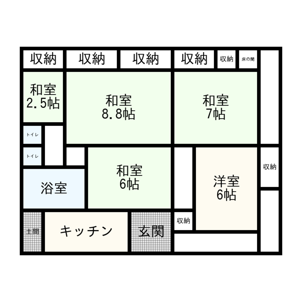 Floor plan for Wood house in Miyazaki
