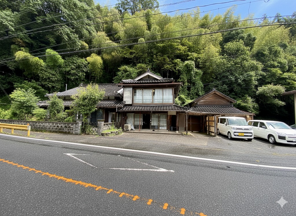 1940s wood house on a large plot in Yamaguchi