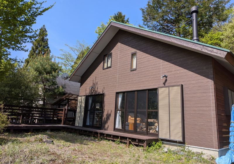 Wood house in Yamanashi