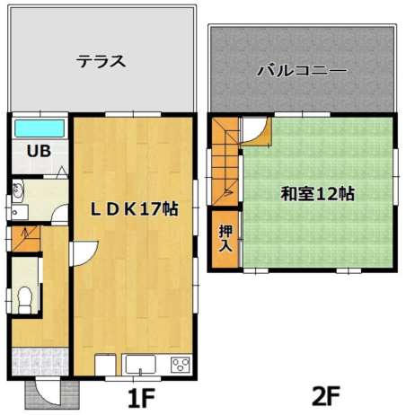 Floor plan for 1990s wood house in Wakayama