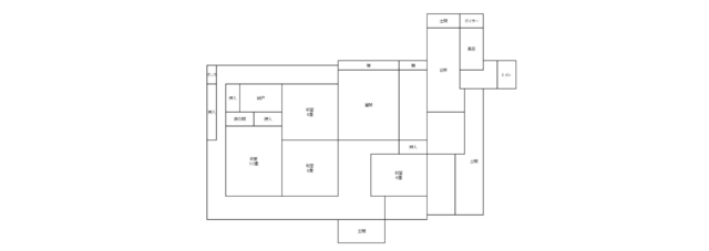 Floor plan for Empty home in Japan