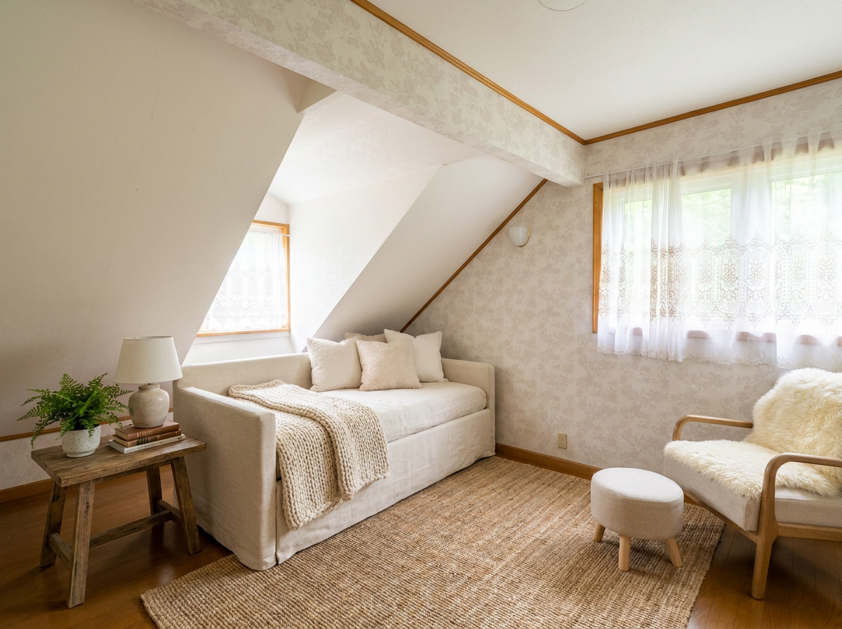 2000s wood house on a large plot in Nagano