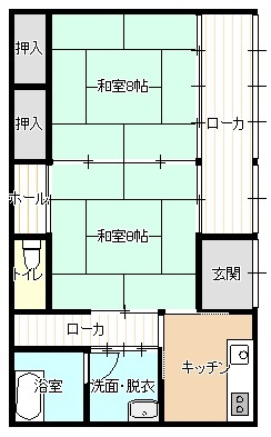 Floor plan for 1980s house on a large plot in Yamanashi