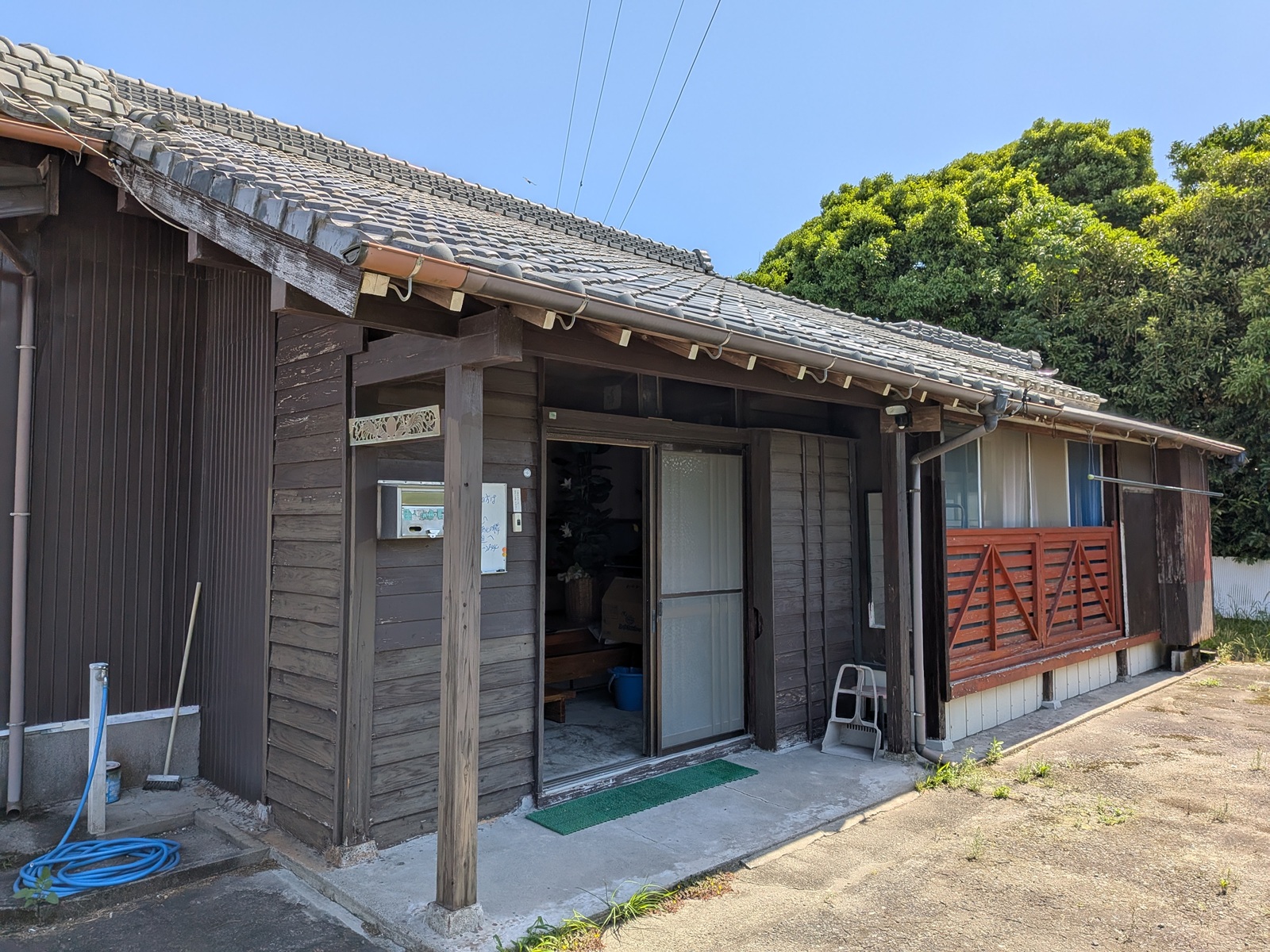 1970s wood house in Koyama, Kimotsuki, farmland, approval needed