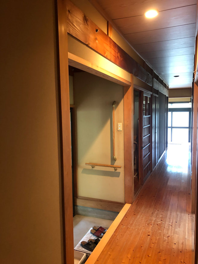 2000s wood house on a large plot in Miyama, Nantan