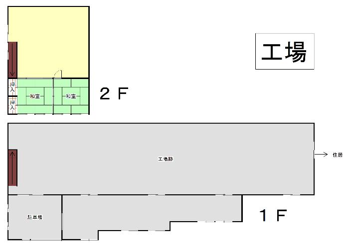 Floor plan for Empty home in Japan