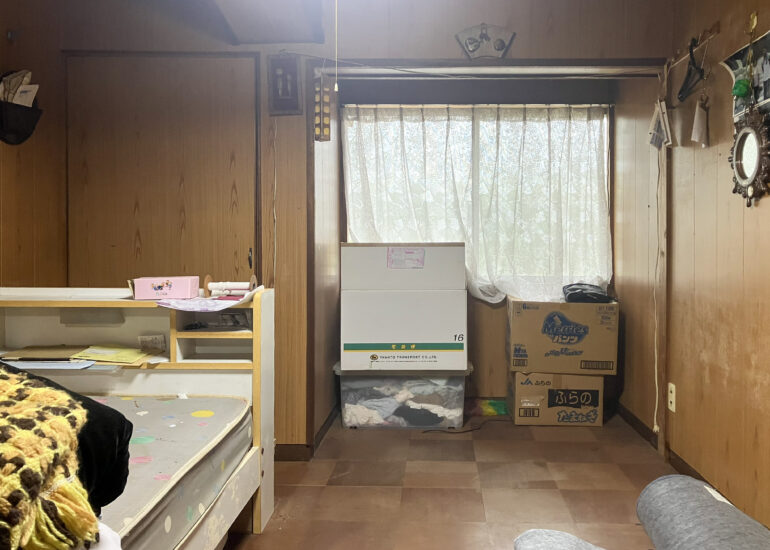 Empty home in Japan