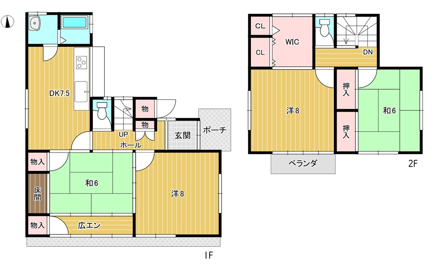 1990s house, 8-min walk to station, Gifu