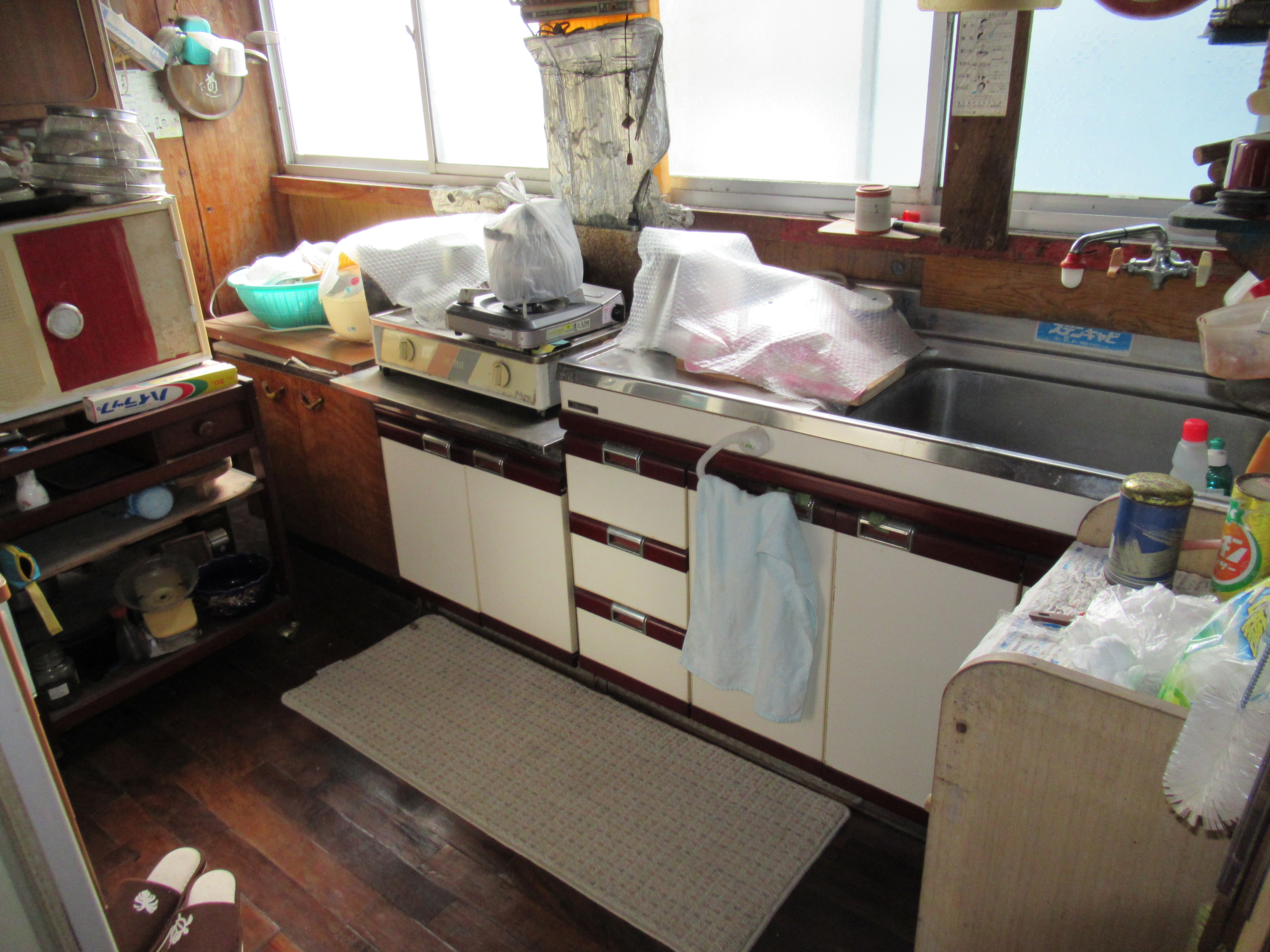 1970s wood house in Ushinezakai, Tarumizu