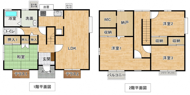 Floor plan for Empty home in Japan