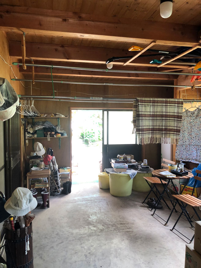 2000s wood house on a large plot in Miyama, Nantan