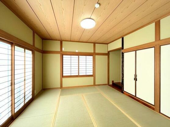 Floor plan for 1990s wood house in Kagawa