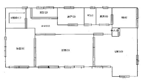Floor plan for House for Sale 160 (North Division Zone 1)