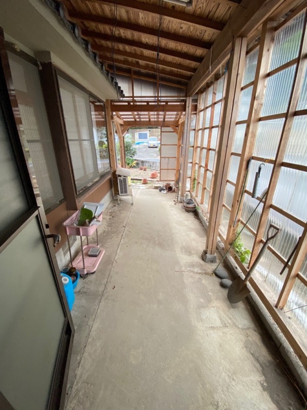 1980s wood house in Tottori