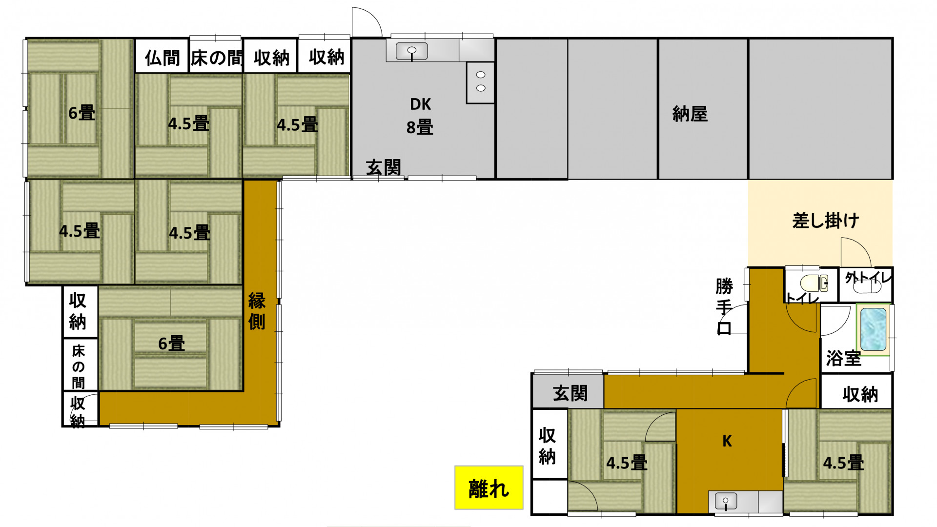 Floor plan for Empty home in Japan