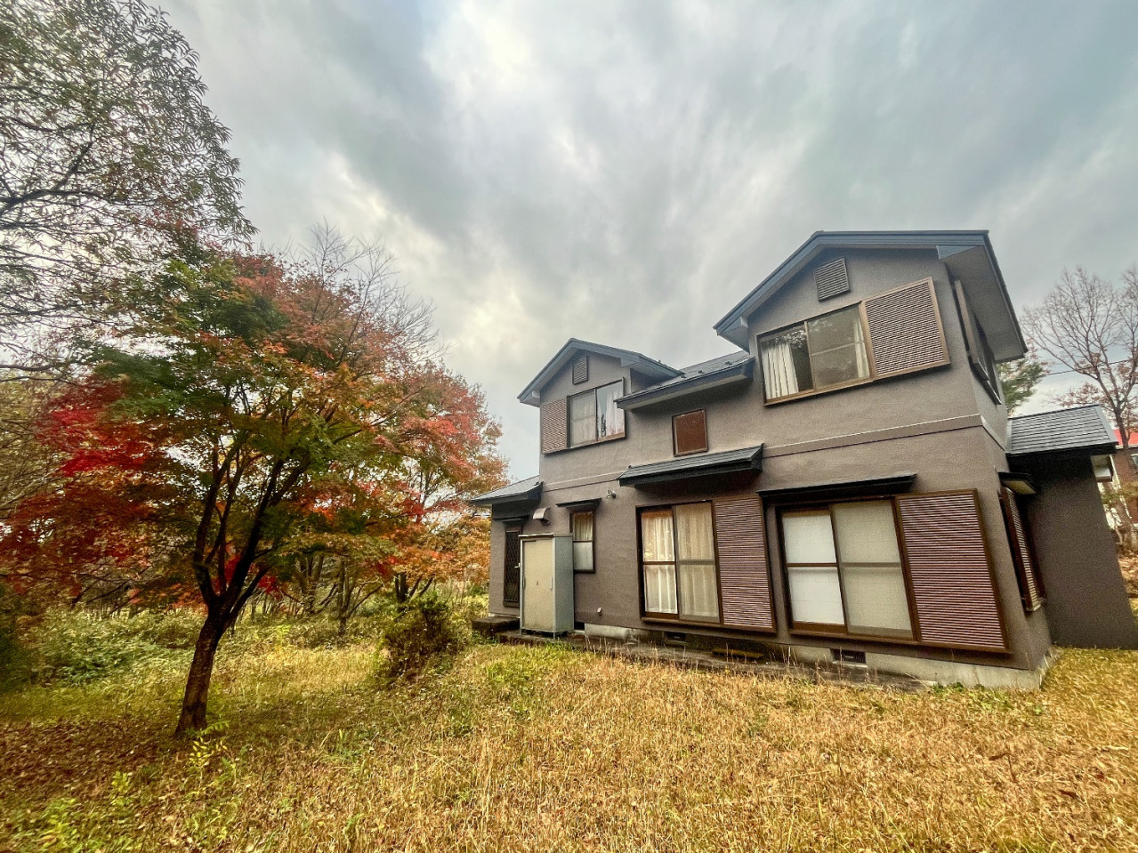 1990s wood house on a large plot in Tochigi