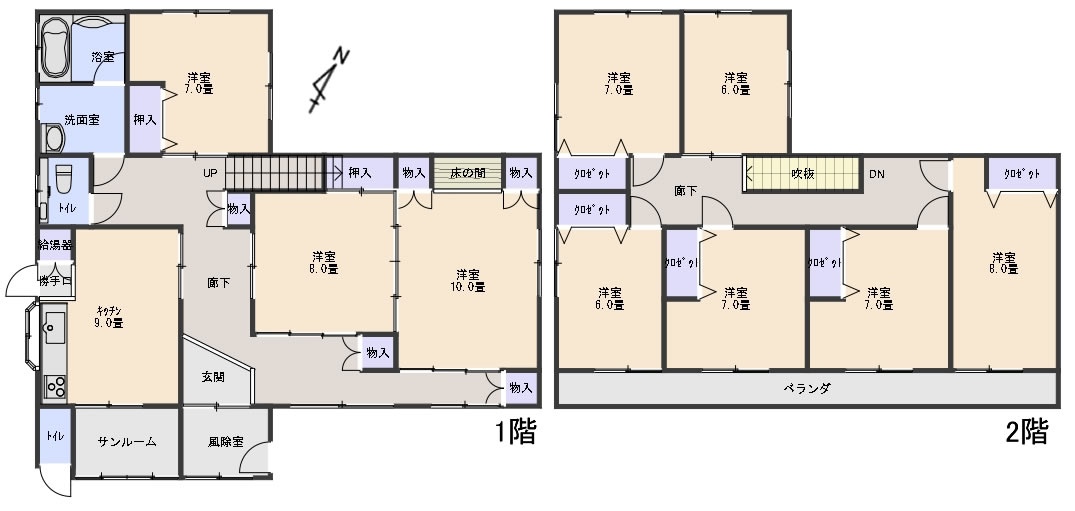 2000s wood house on a large plot in Nagano