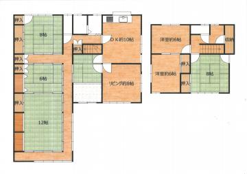 Floor plan for Empty home in Japan