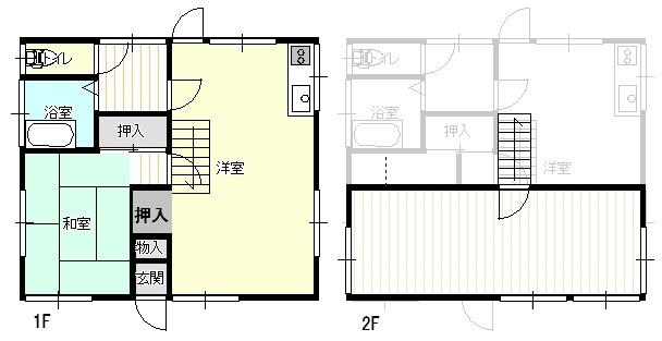 Floor plan for 1980s wood house in Yamanashi