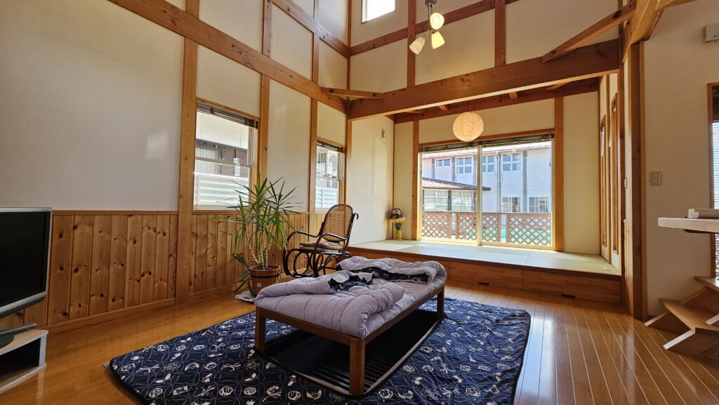 2000s wood house in Amino, Kyotango