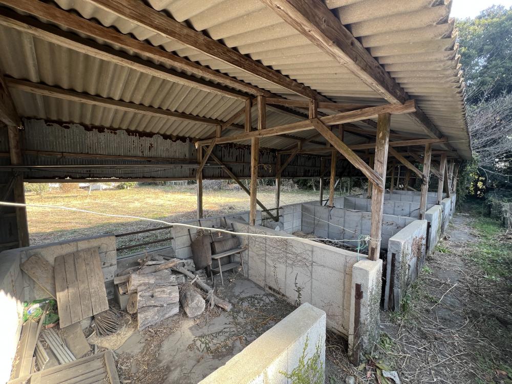 1940s wood house in Kushira, Kanoya, farmland, approval needed