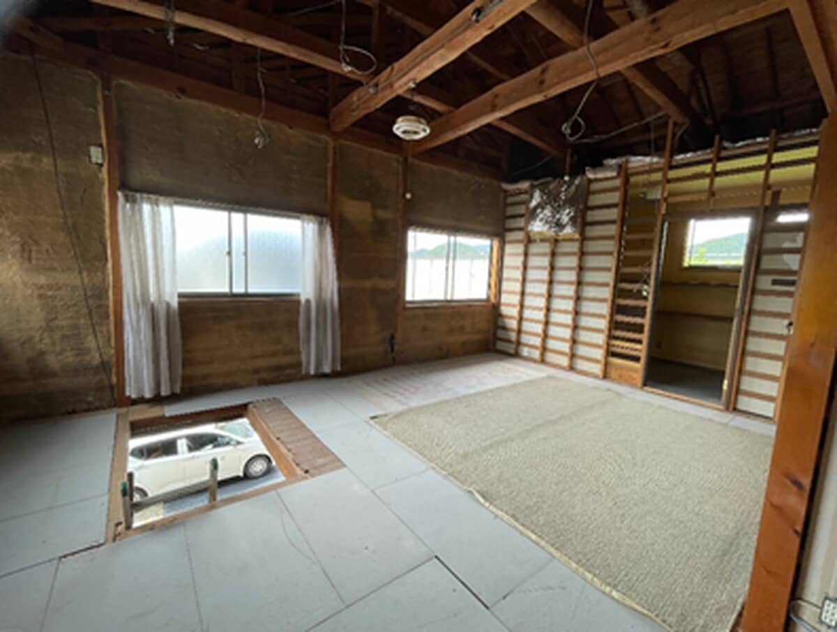 1980s wood house in Hiroshima