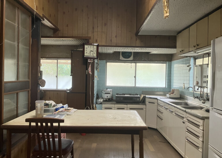 Empty home in Japan