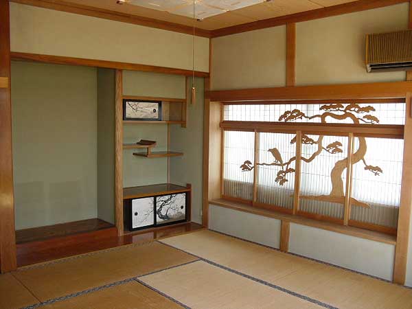 1960s wood house on a large plot in Iwate