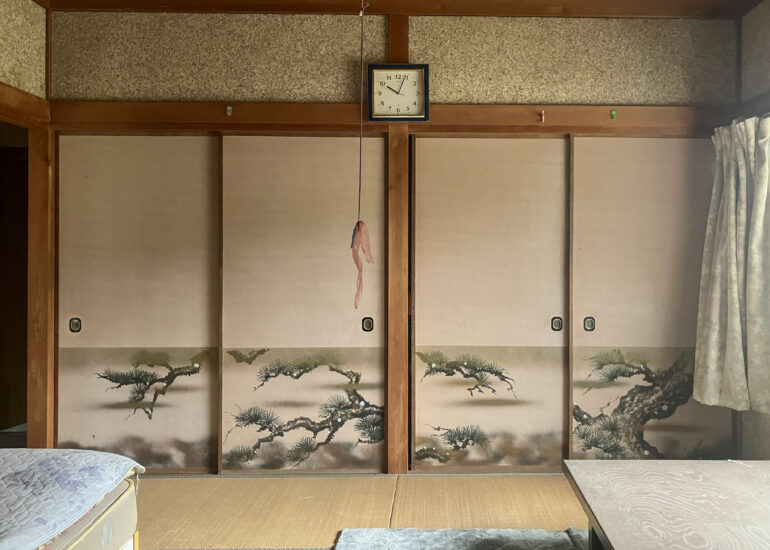 Empty home in Japan