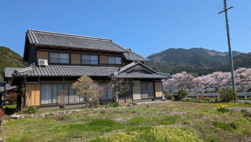 Empty home in Japan