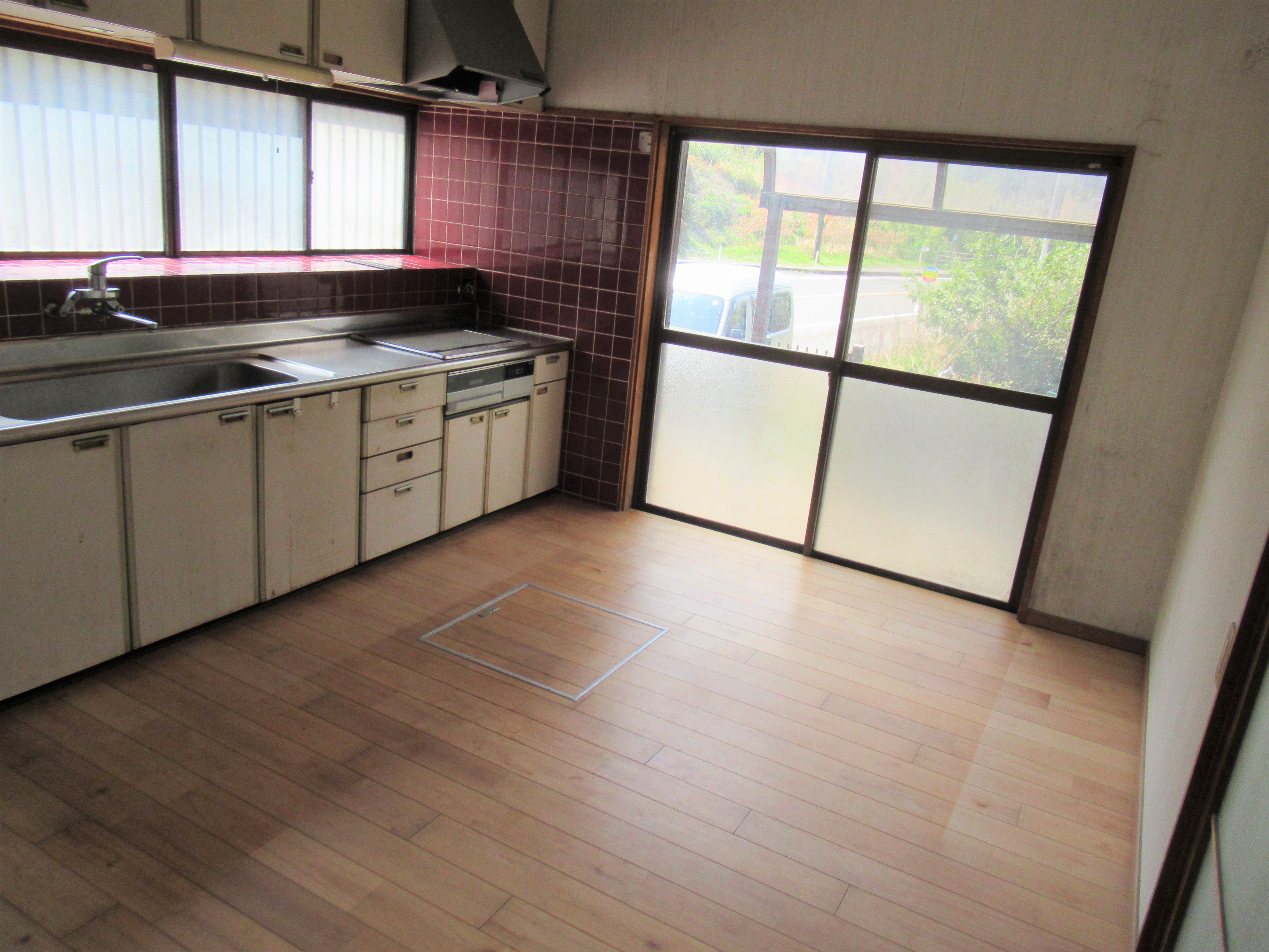 1980s wood house in Ushinefumoto, Tarumizu
