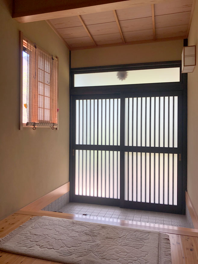 2000s wood house on a large plot in Miyama, Nantan