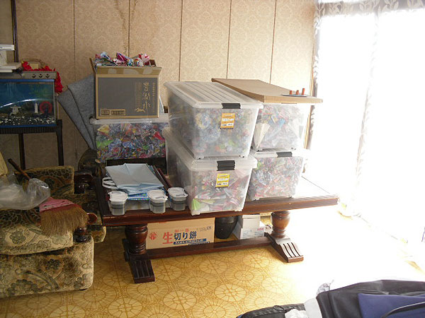 1970s wood house with storehouses in Iwate