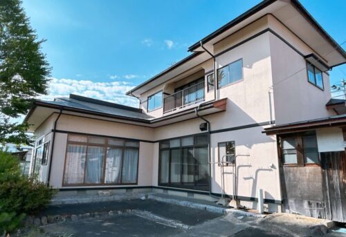 Empty home in Japan