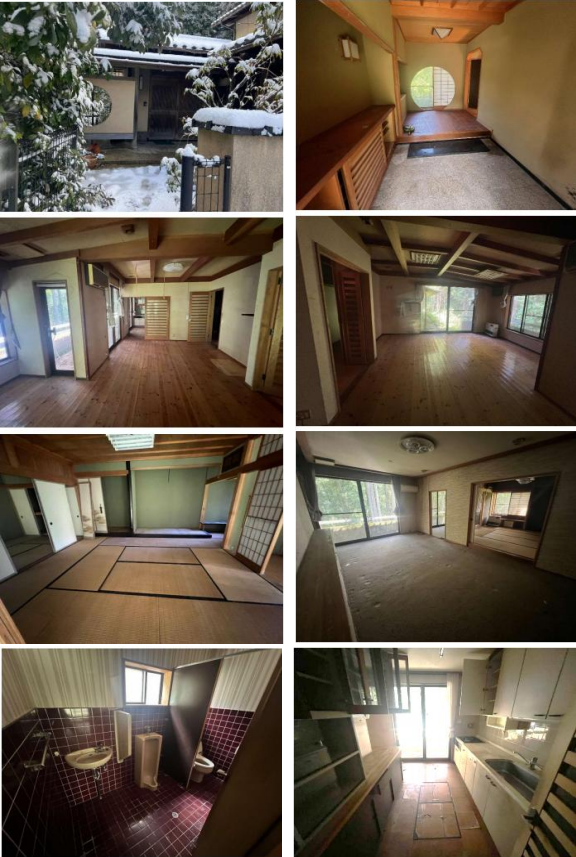 Empty home in Japan