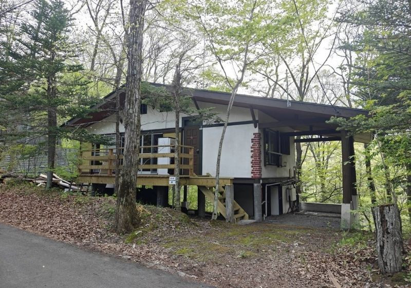 Wood house in Gunma