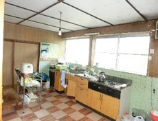 Wood house on a large plot in Niigata