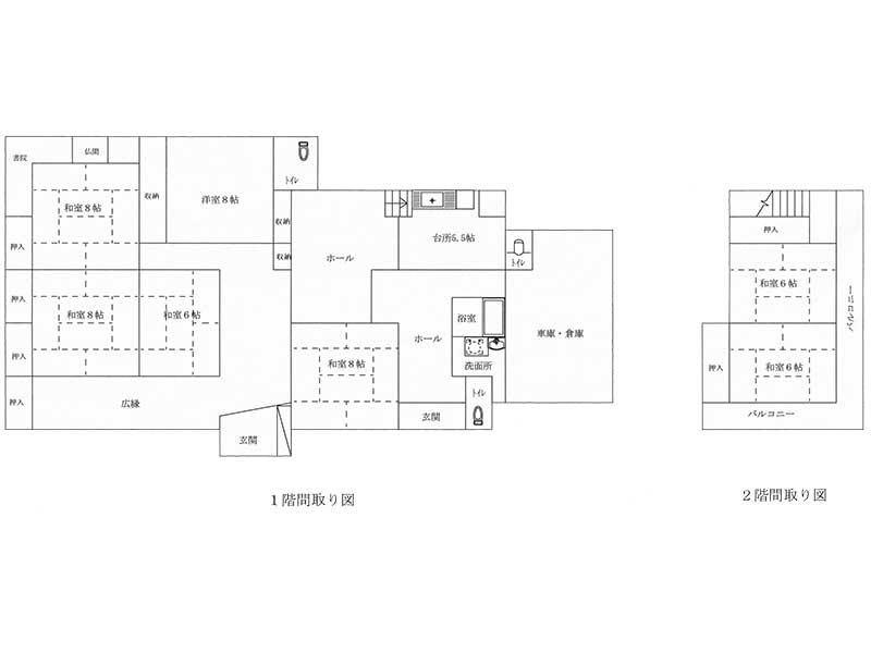 1970s wood house on a large plot in Iwate