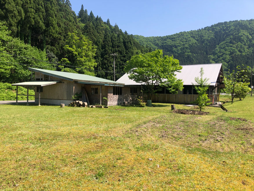 2010s wood house with storehouses in Miyama, Nantan