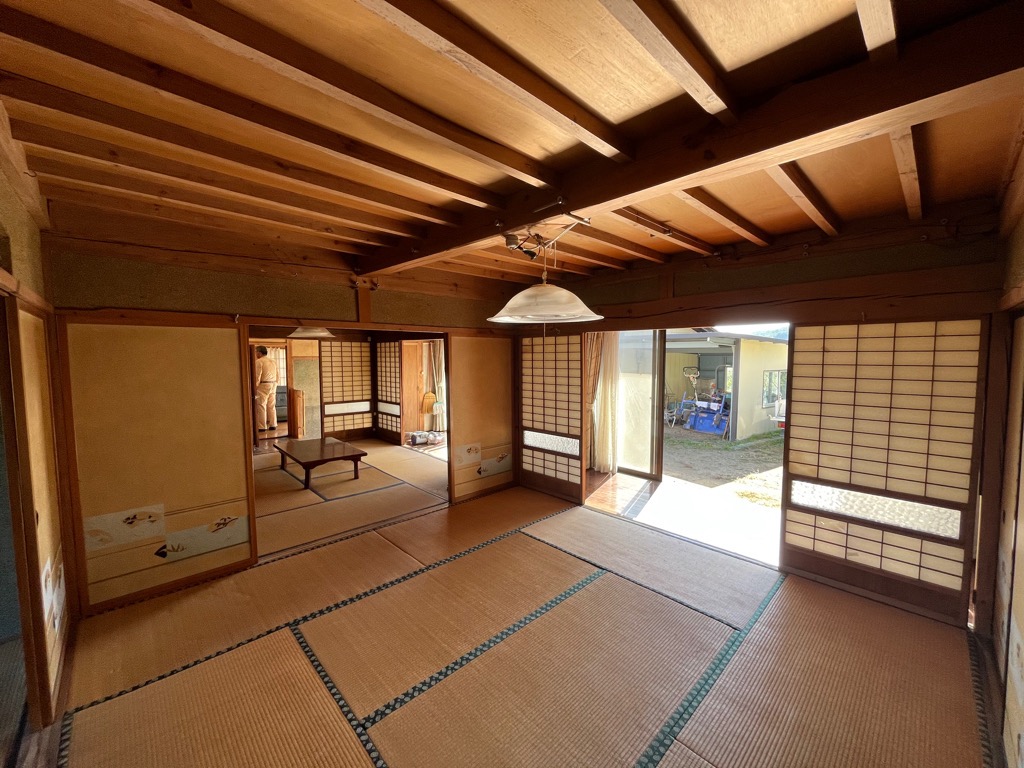 1950s wood house on a large plot in Nagano