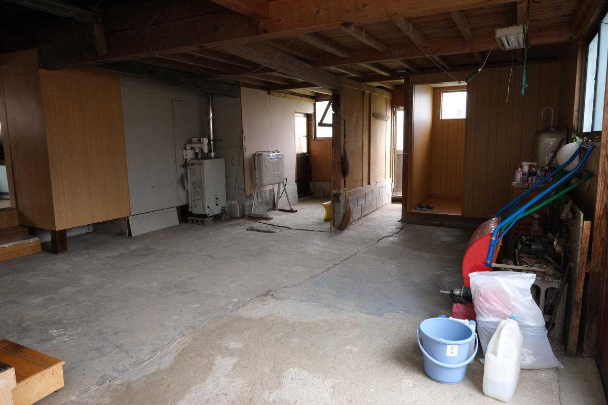 Wood house on a large plot in Yamagata