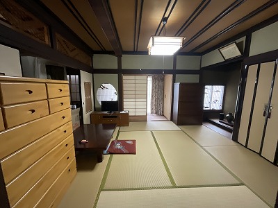 Empty home in Japan